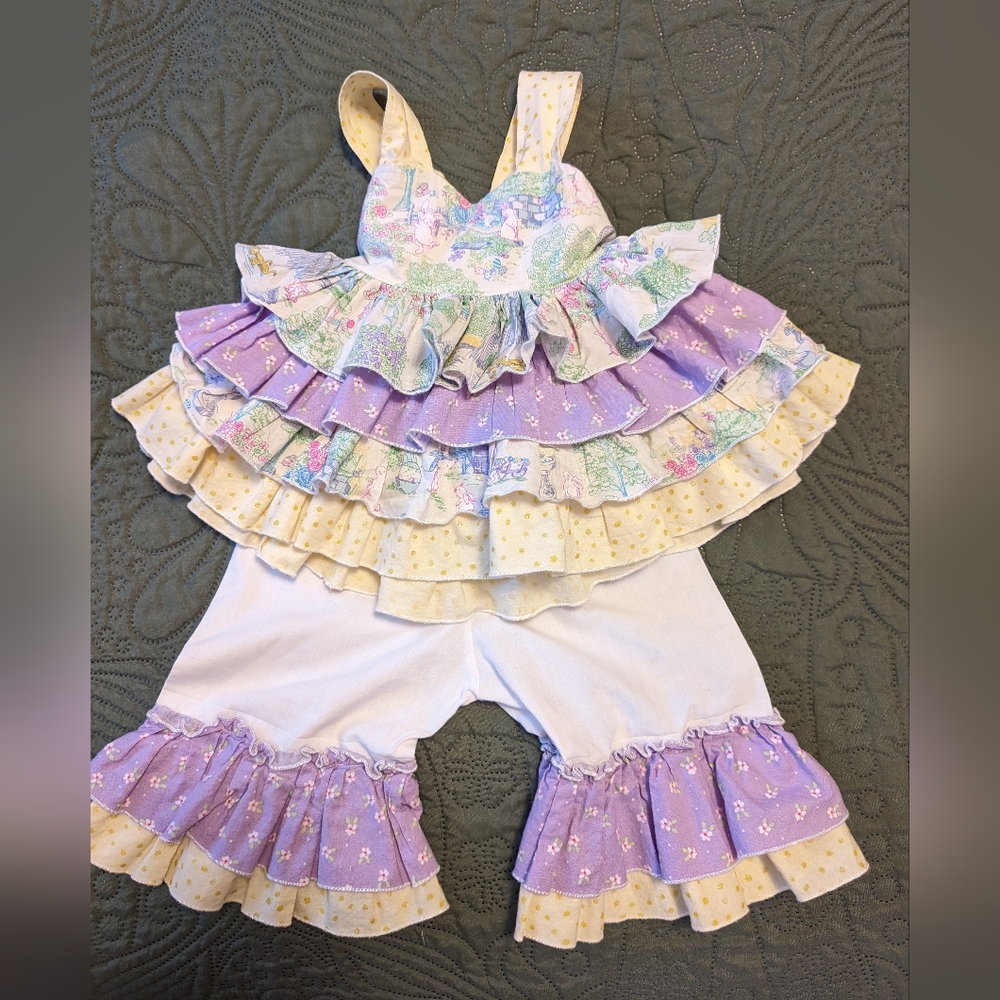 Easter ruffle outfit